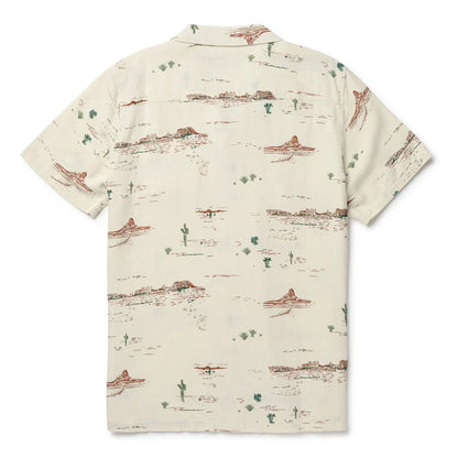 Seager Whippersnapper Short Sleeve High Plains Drifter Shirt Cream