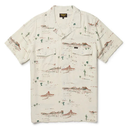 Seager Whippersnapper Short Sleeve High Plains Drifter Shirt Cream