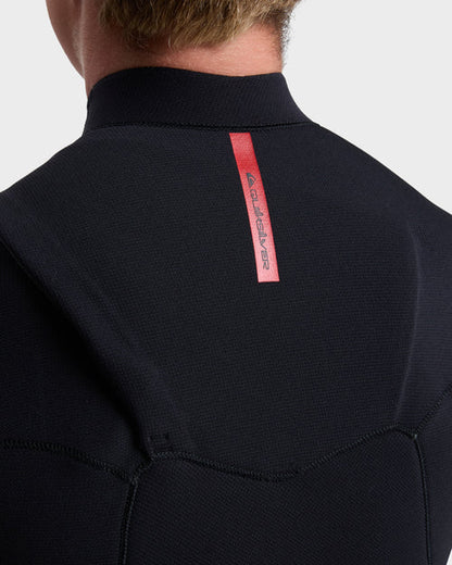 Men's Quiksilver Highline 3/2MM Chest Zip Black Wetsuit