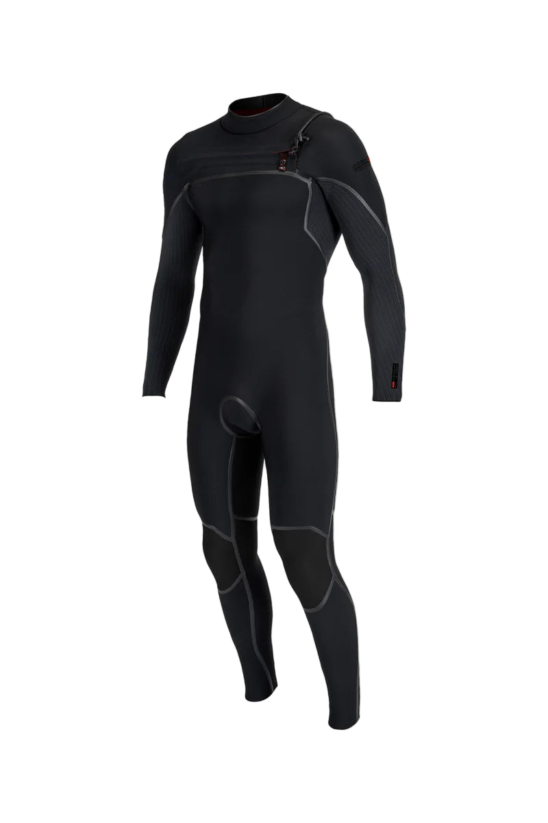 O'Neill Men's HyperFreak Fire 3/2mm+ Chest Zip Wetsuit