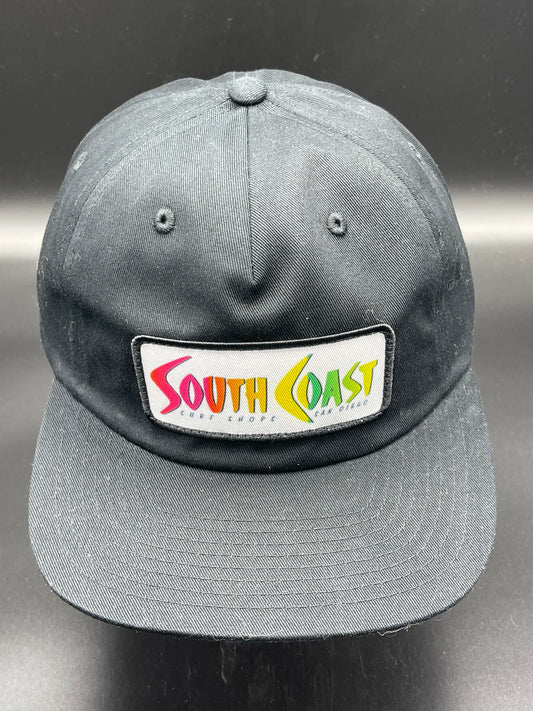 South Coast Adults Tiki Dad Hat Black