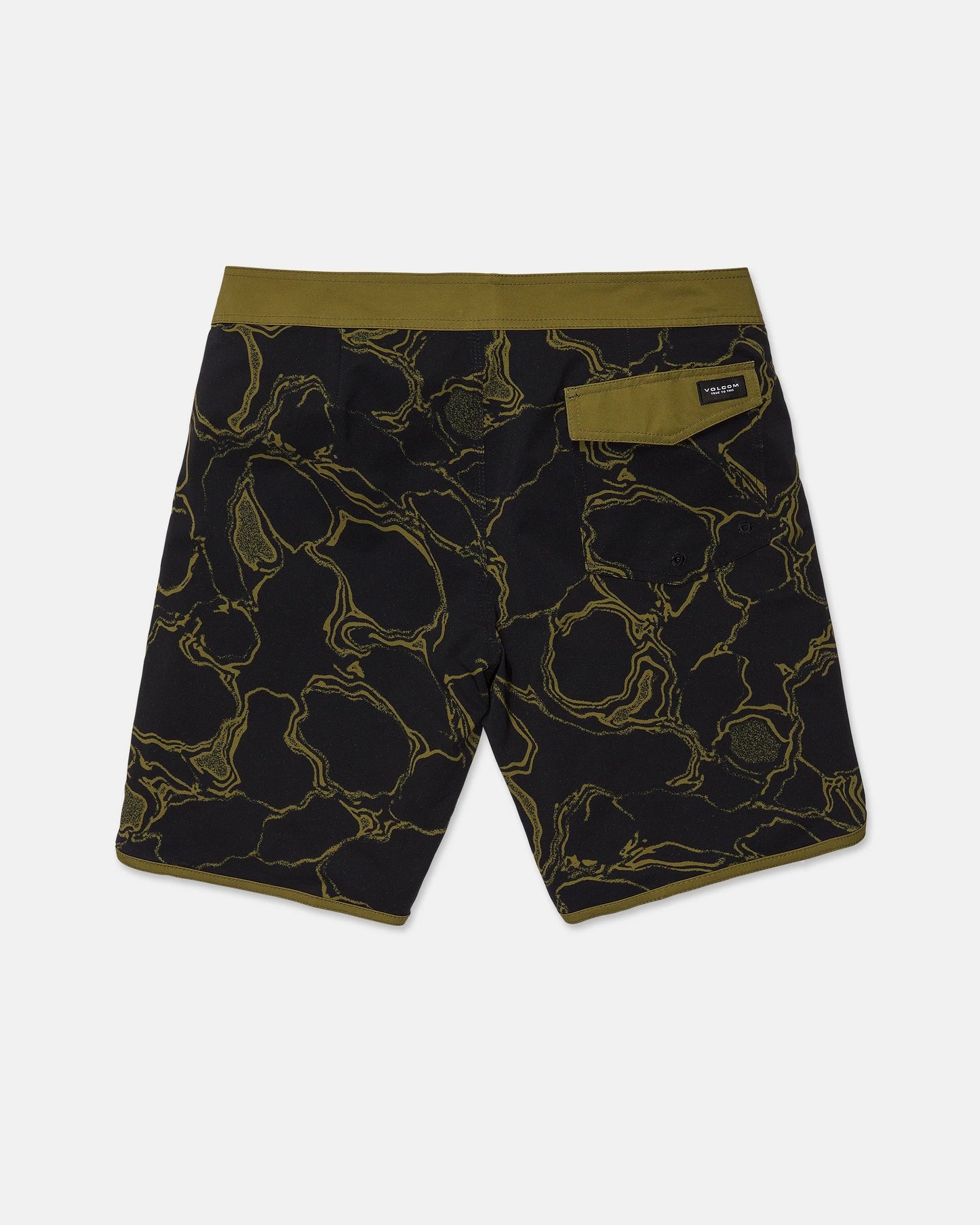 Volcom Men's Infuse Scallop Mod Boardshorts Sonic Green