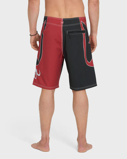 Quiksilver Young Guns Intercepter 21" Boardshorts Salsa