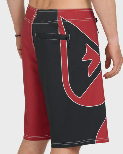 Quiksilver Young Guns Intercepter 21" Boardshorts Salsa
