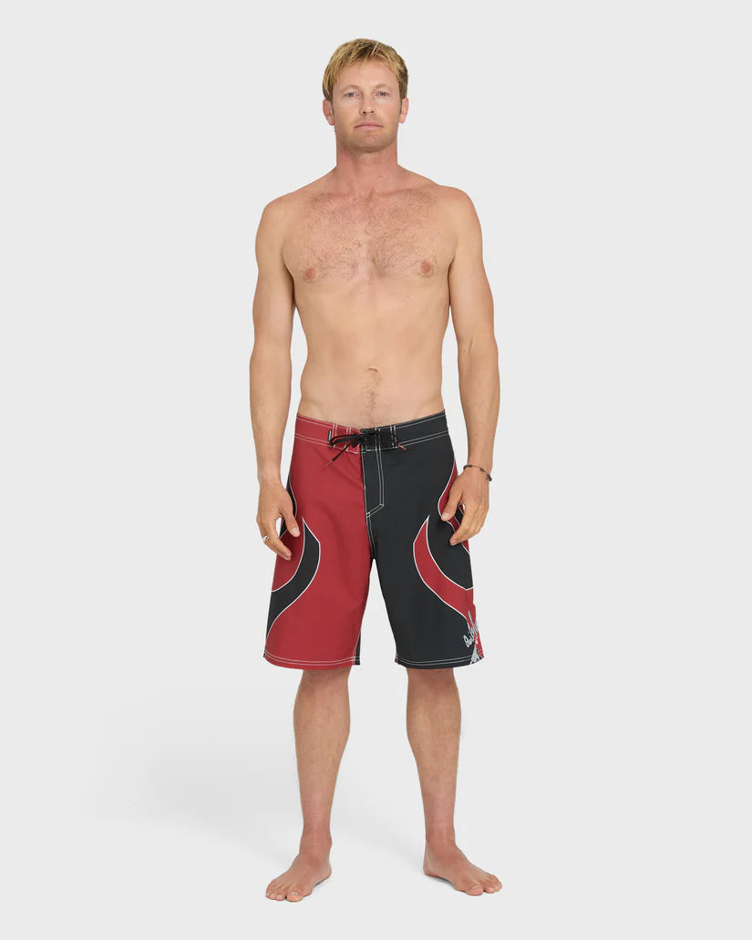 Quiksilver Young Guns Intercepter 21" Boardshorts Salsa