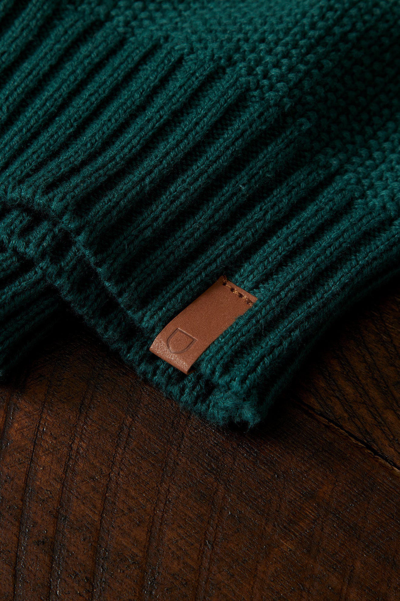 Jacques Waffle Knit Sweater - Pine Needle