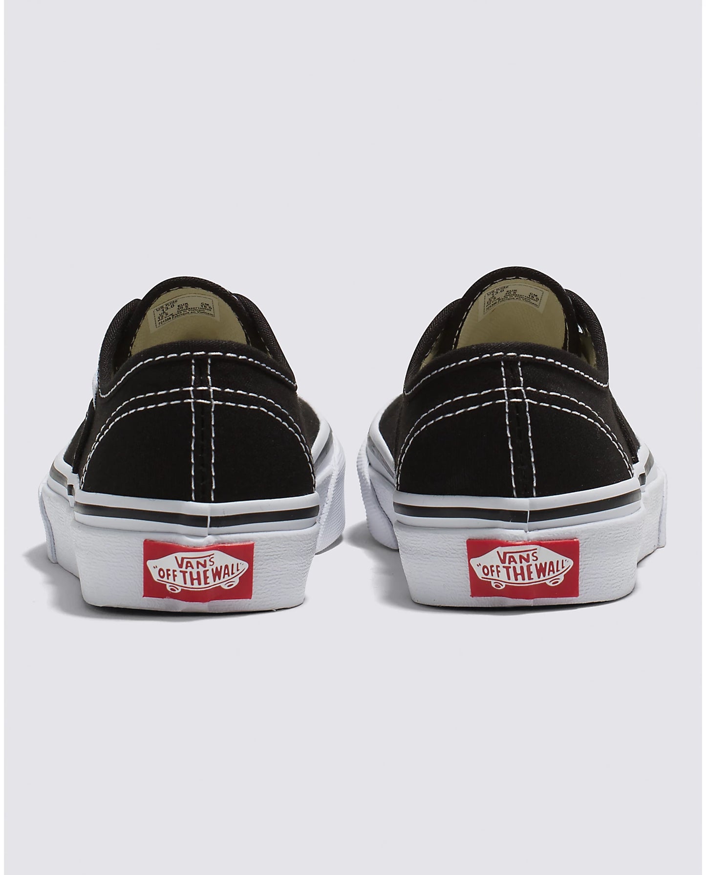Vans Kids Authentic Shoe Black/White