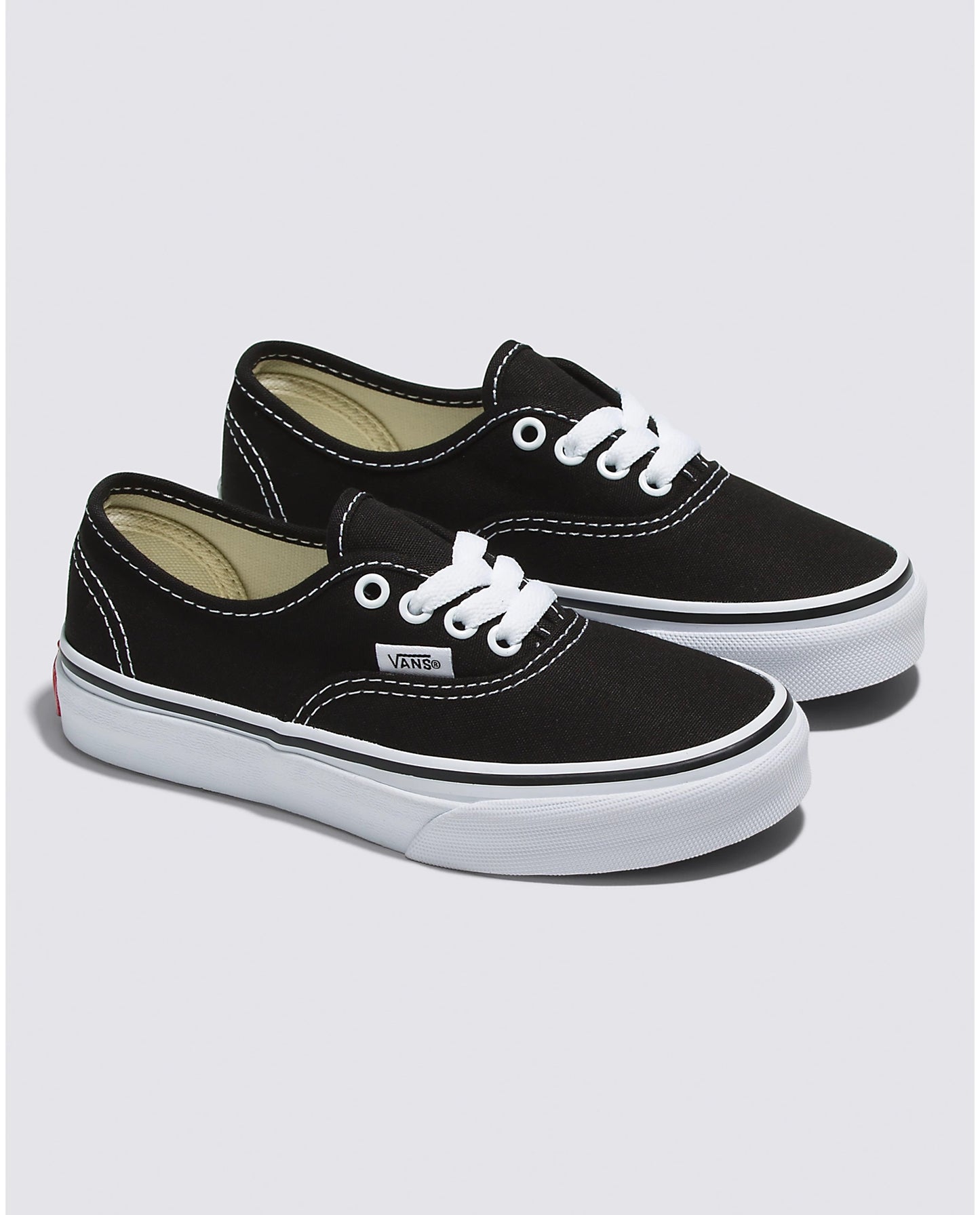 Vans Kids Authentic Shoe Black/White