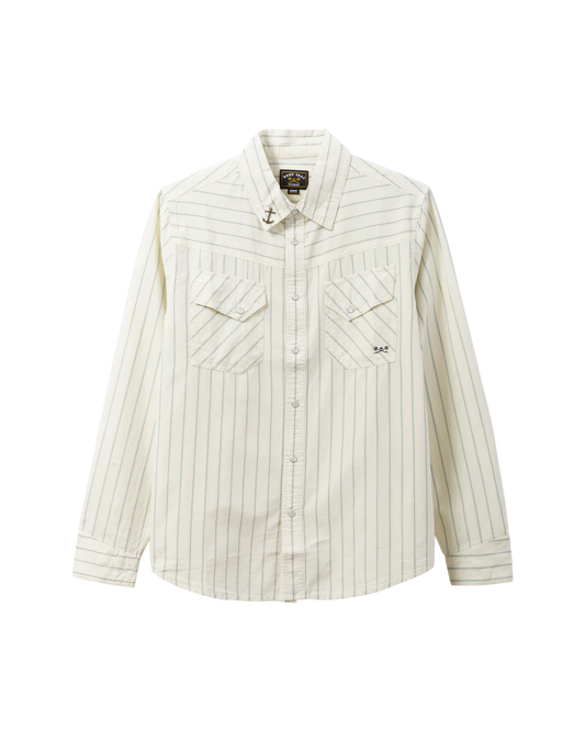 Dark Seas Kimbro Shirt Light Grey