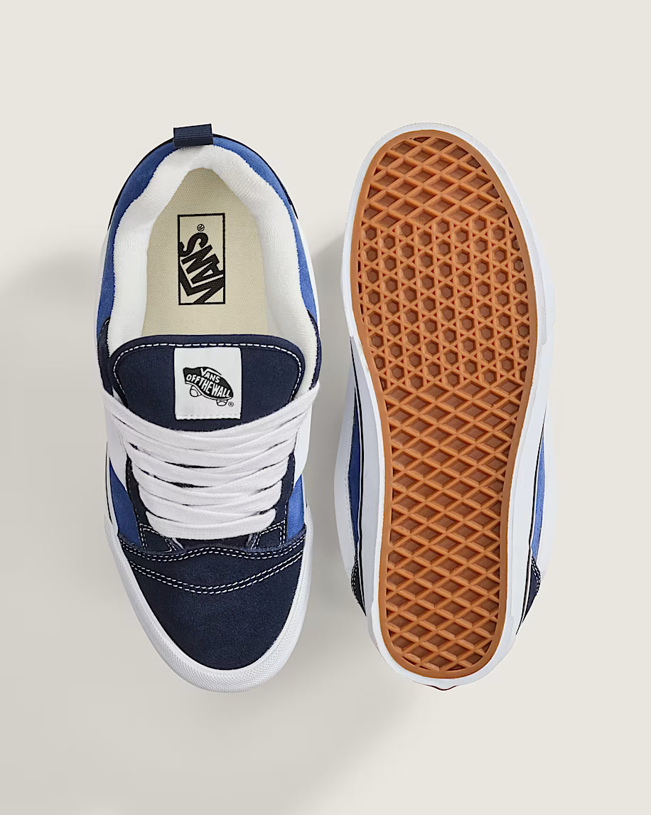 Vans Men's Knu Skool Shoe Navy Blue / True White