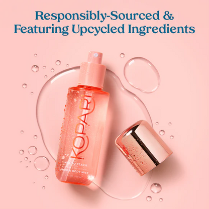 Kopari Juicy Peach Hair & Body Mist Malibu Peach Fragrance Mist