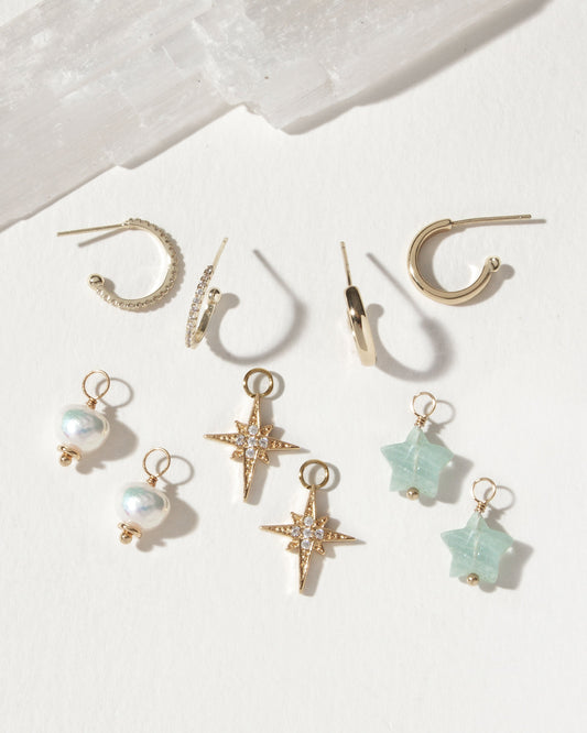 Mixology Hoops: Cosmic Edition Interchangeable Hoop Earring Set
