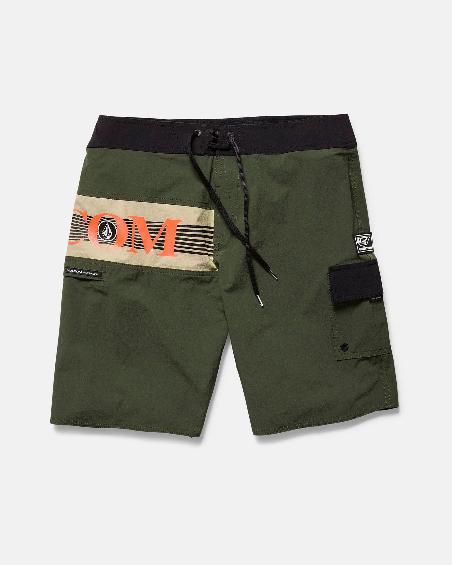 Volcom Men's Liberator Mod 20" Boardshorts Squadron Green