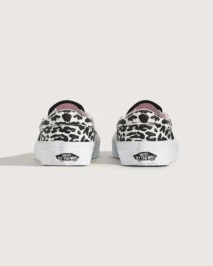 Vans Kids Classic Slip On Glitter Leopard / Pastel Pink