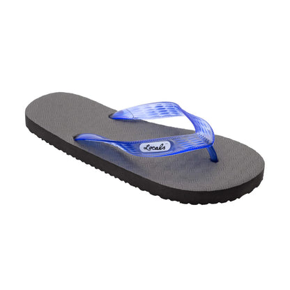 Locals Original Men's Translucent Blue Strap Slippah