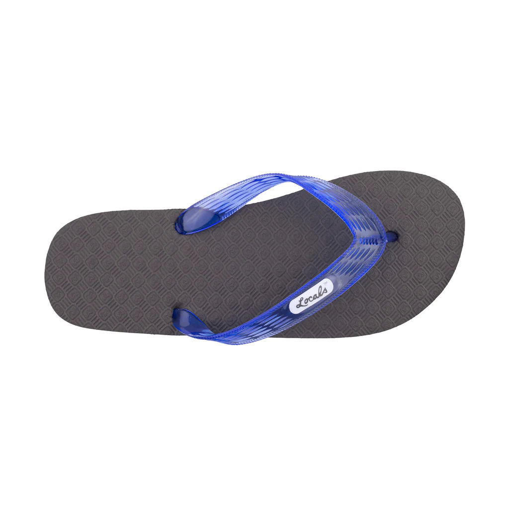 Locals Original Men's Translucent Blue Strap Slippah