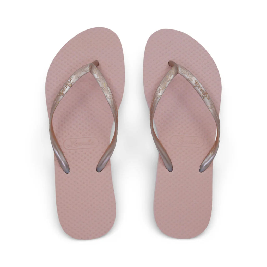 Locals Women's Island Bliss Rose Glow Slippah