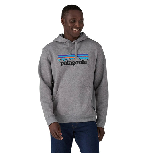 Patagonia P-6 Logo Uprisal Hoody Gravel Heather