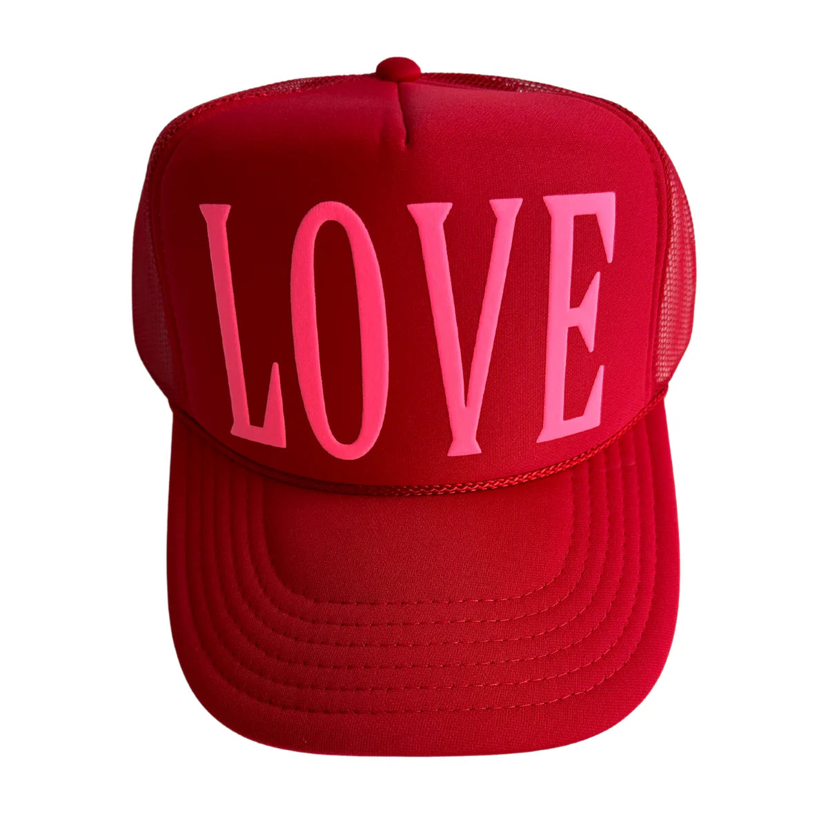 Local Beach Love Hat Red