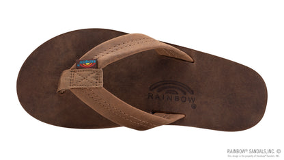Rainbow Luxury Leather - Single Layer Arch Support Sandals Nogales Wood