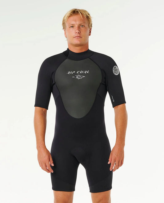 Ripcurl Men's 2/2 Omega Back Zip Springsuit Black