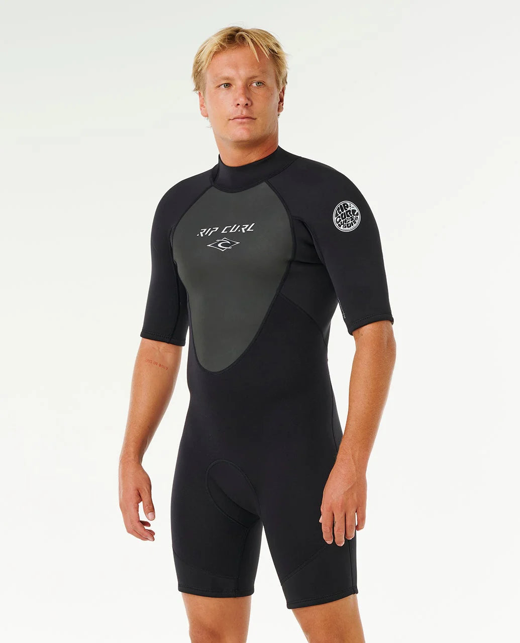 Ripcurl Men's 2/2 Omega Back Zip Springsuit Black