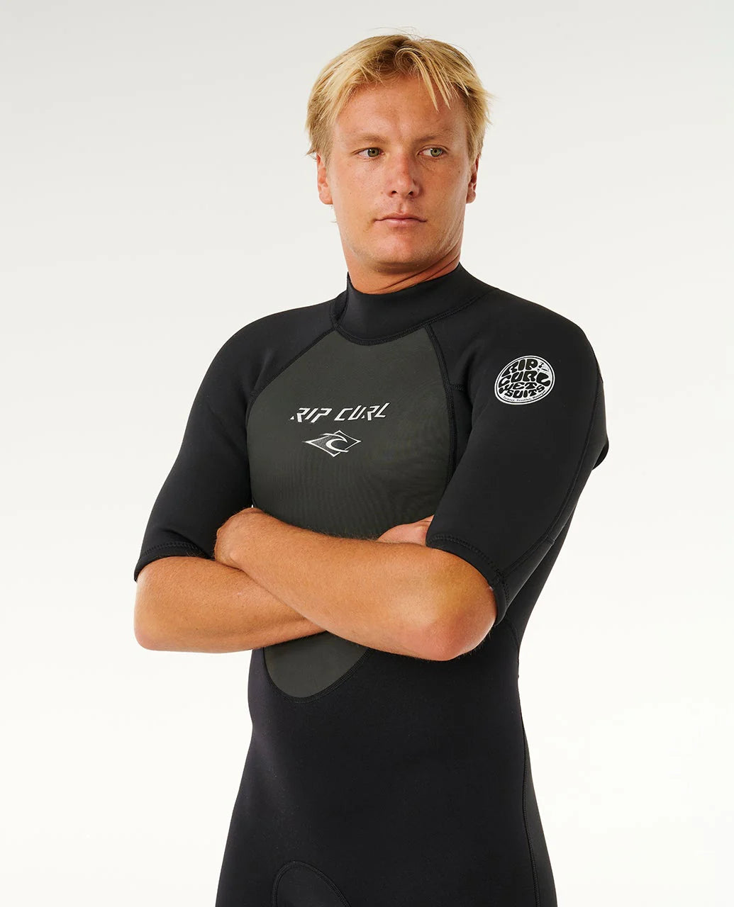 Ripcurl Men's 2/2 Omega Back Zip Springsuit Black