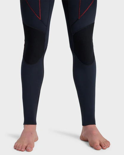 Men's Quiksilver Mercury 3/2MM Chest Zip Wetsuit Salsa