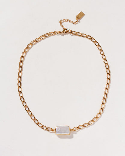 Minimalist Collar Chain Layering Necklace