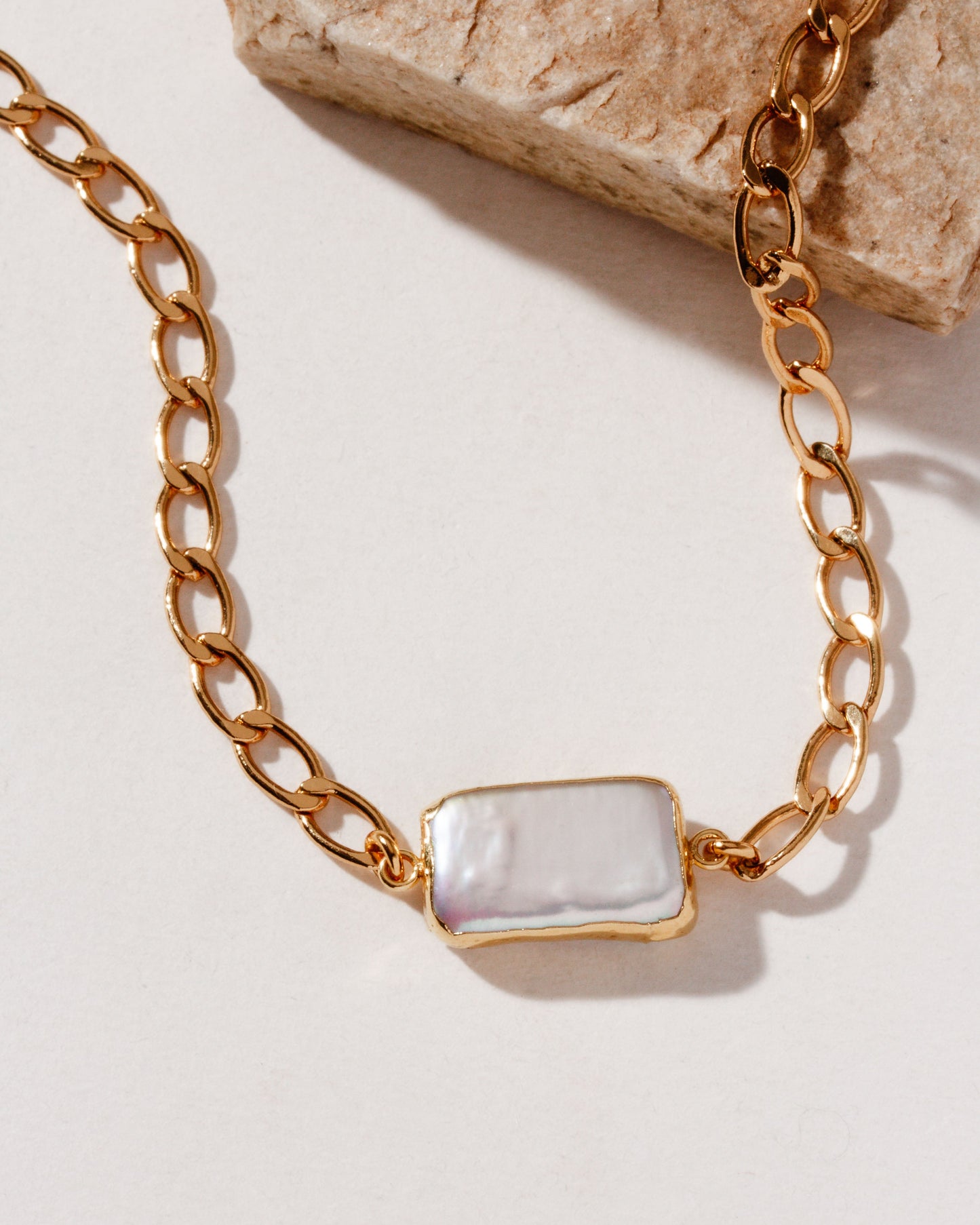 Minimalist Collar Chain Layering Necklace