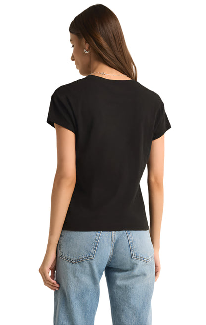 Z Supply Modern Slub Tee Black