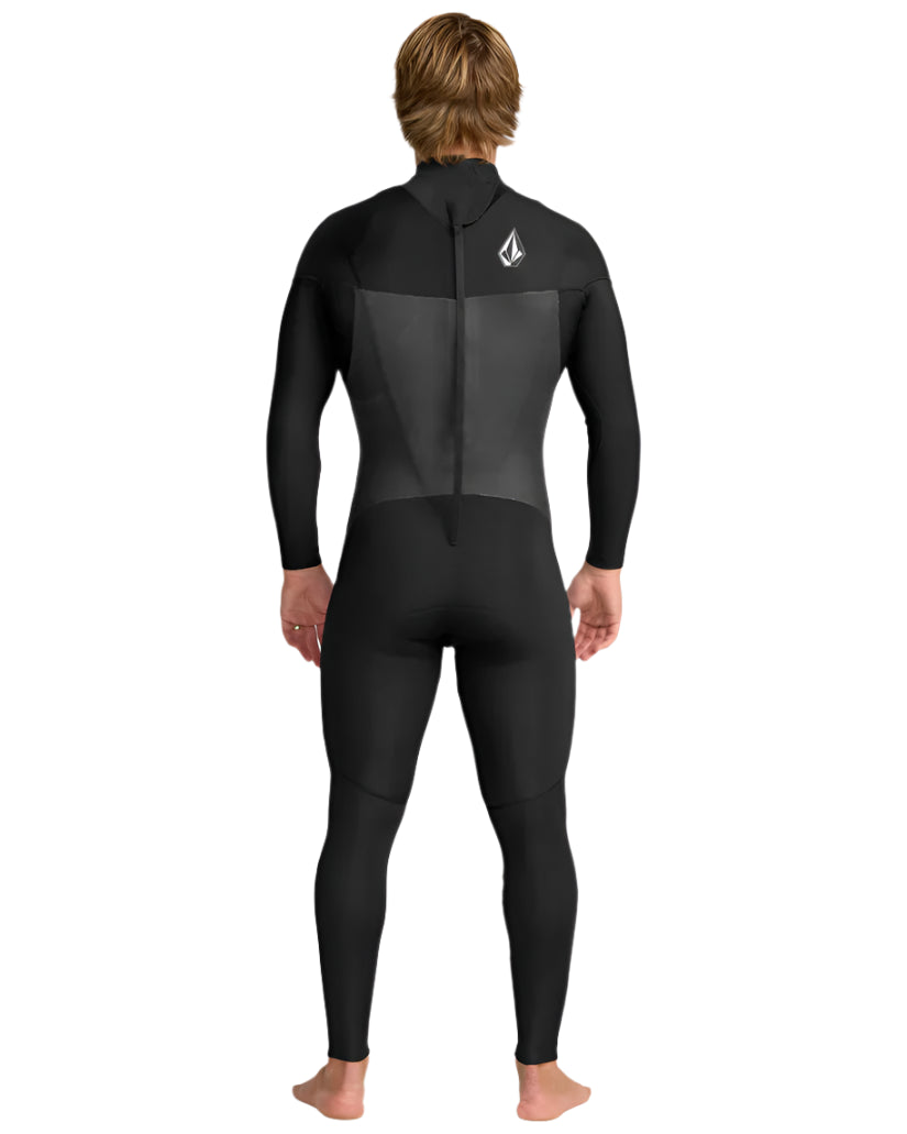 Volcom Men's 3/2mm Modulator Back Zip Full Wetsuit