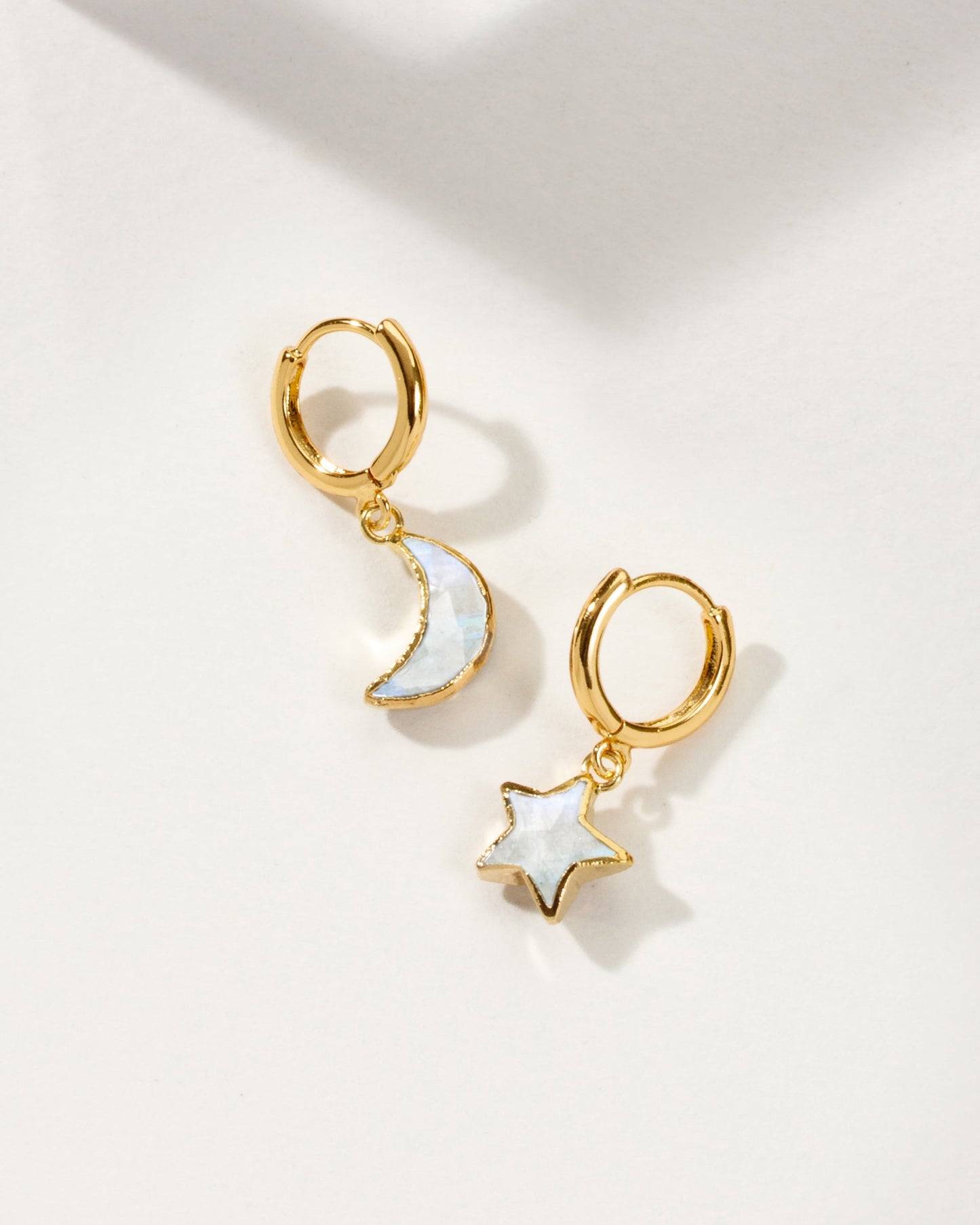 Sky Gazing Mismatched Hoop Earrings