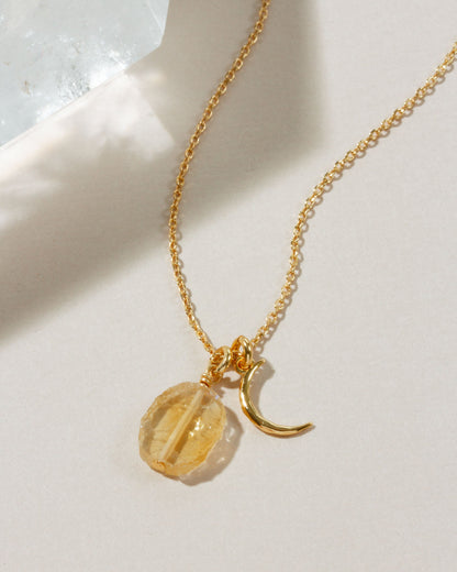 Celestial Being Birthstone Necklace