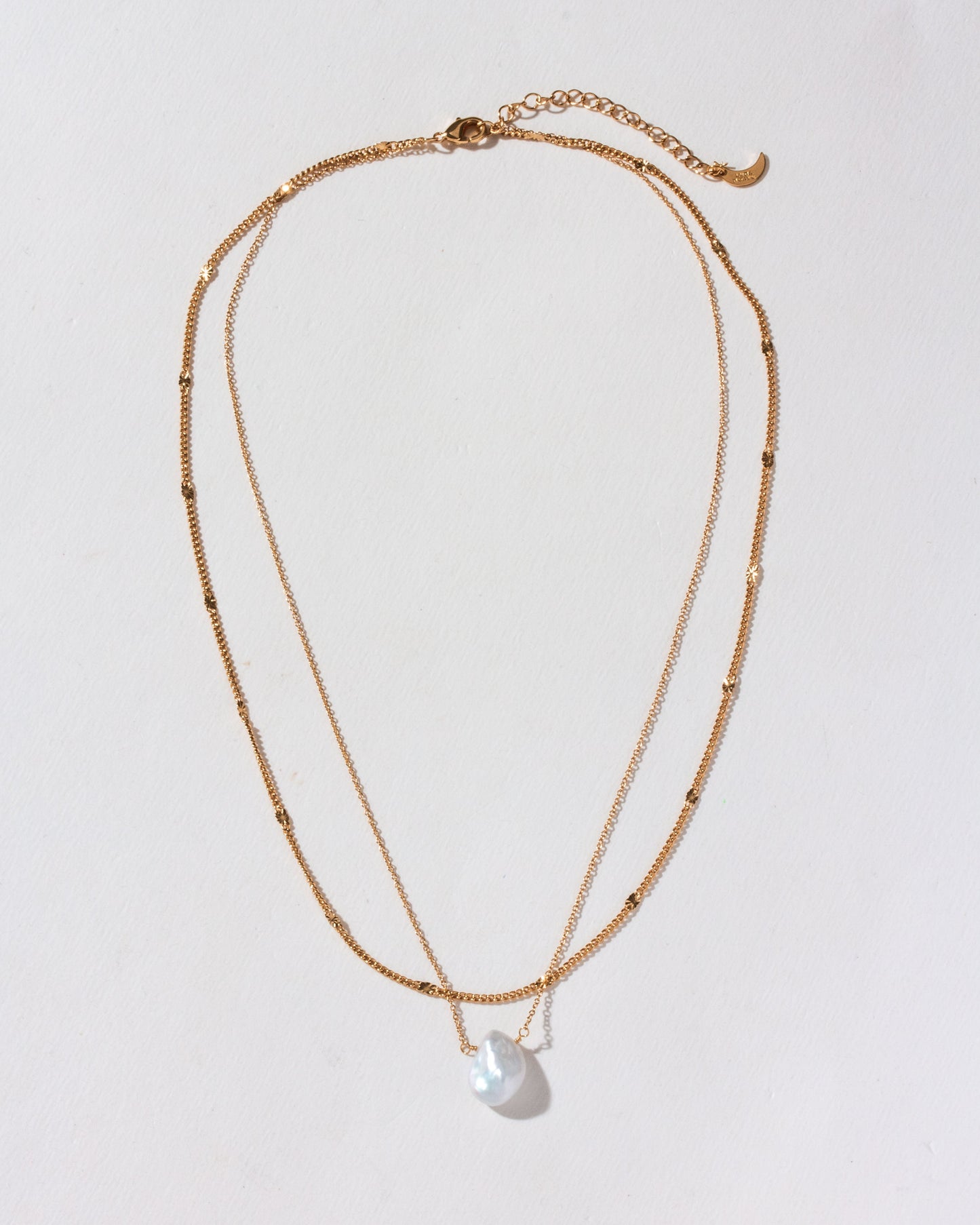 Pearl Tide Layered Necklace