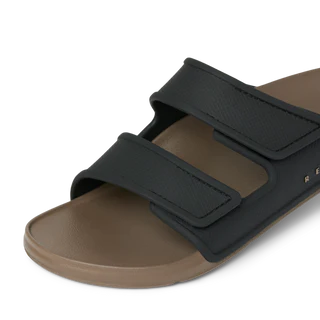 Reef Men's Oasis Adapt Fossil Black Slides