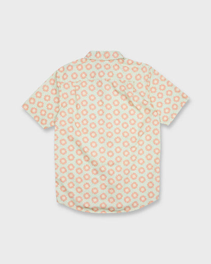 Quiksilver Ocean Mayhem Classic Short Sleeve Shirt Bone White