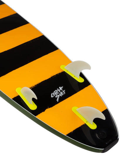 Catch Surf Odysea Log 7'0" Surfboard Military Green / Stripes