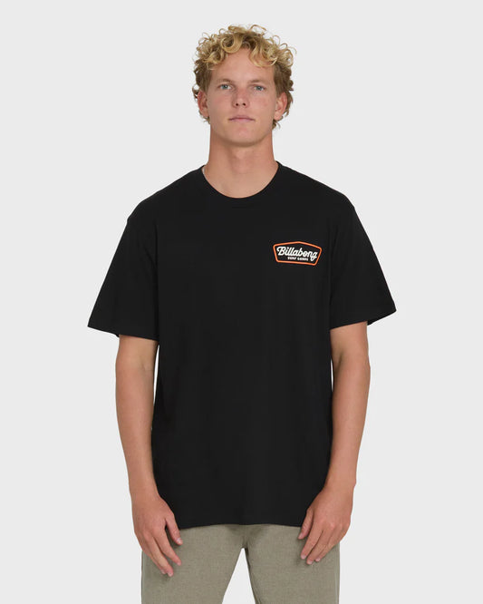 Billabong Off Duty Premium Short Sleeve Tee Black