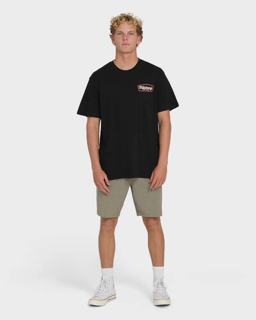 Billabong Off Duty Premium Short Sleeve Tee Black