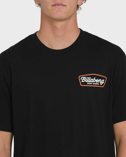 Billabong Off Duty Premium Short Sleeve Tee Black