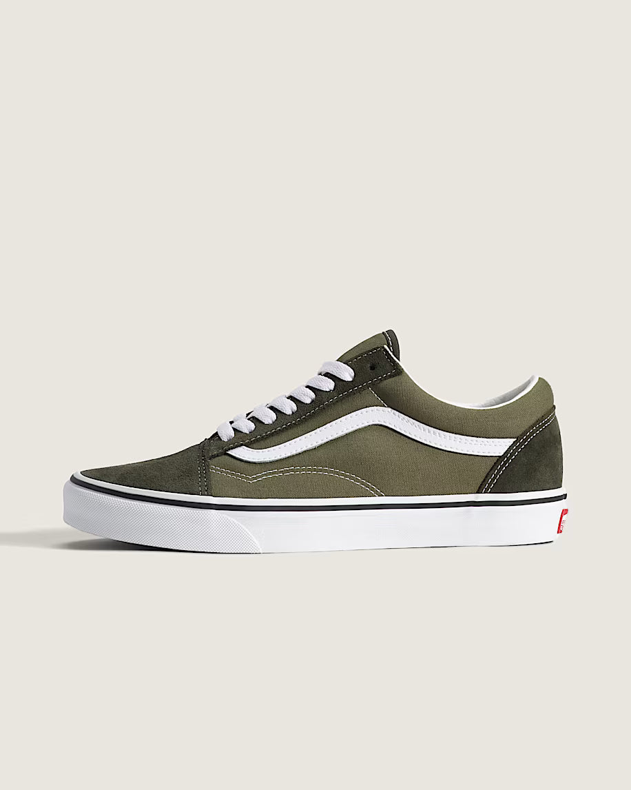 Vans Men's Old Skool Shoe Obsidian Fern Green