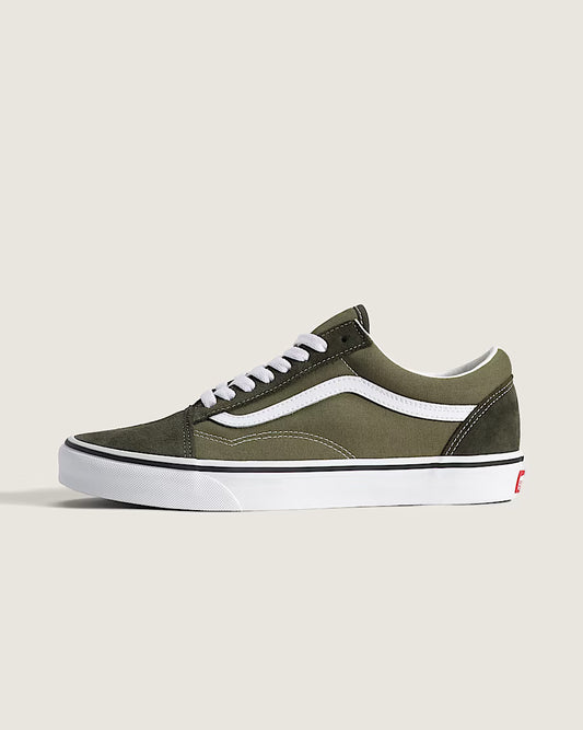 Vans Men's Old Skool Shoe Obsidian Fern Green