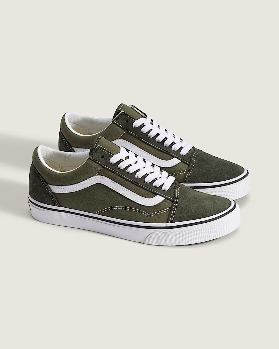 Vans Men's Old Skool Shoe Obsidian Fern Green