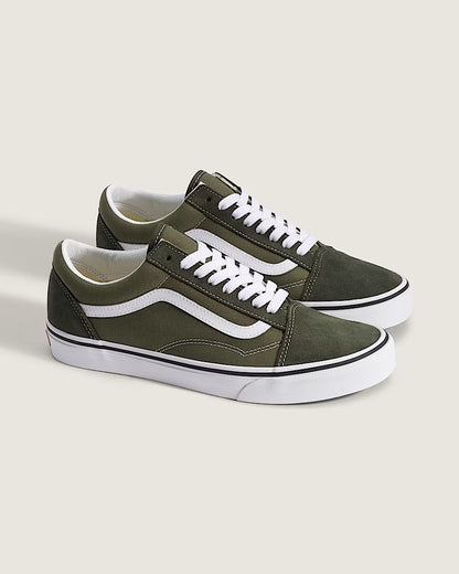 Vans Men's Old Skool Shoe Obsidian Fern Green
