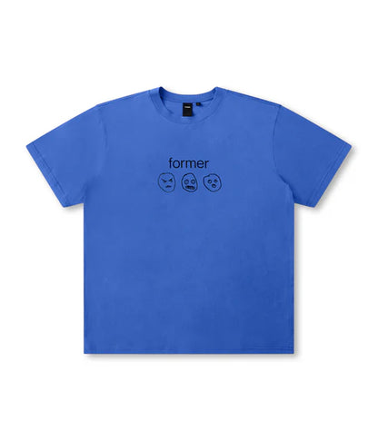 Former Oscillating T-Shirt Washed Cobalt