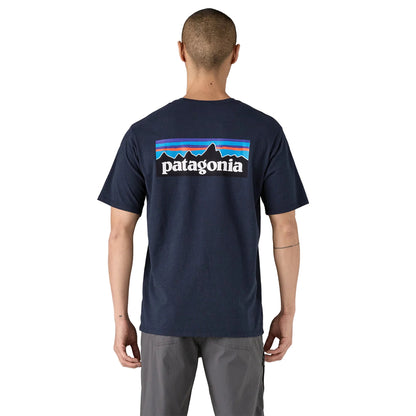 Patagonia Men's P-6 Logo Responsibili-Tee New Navy