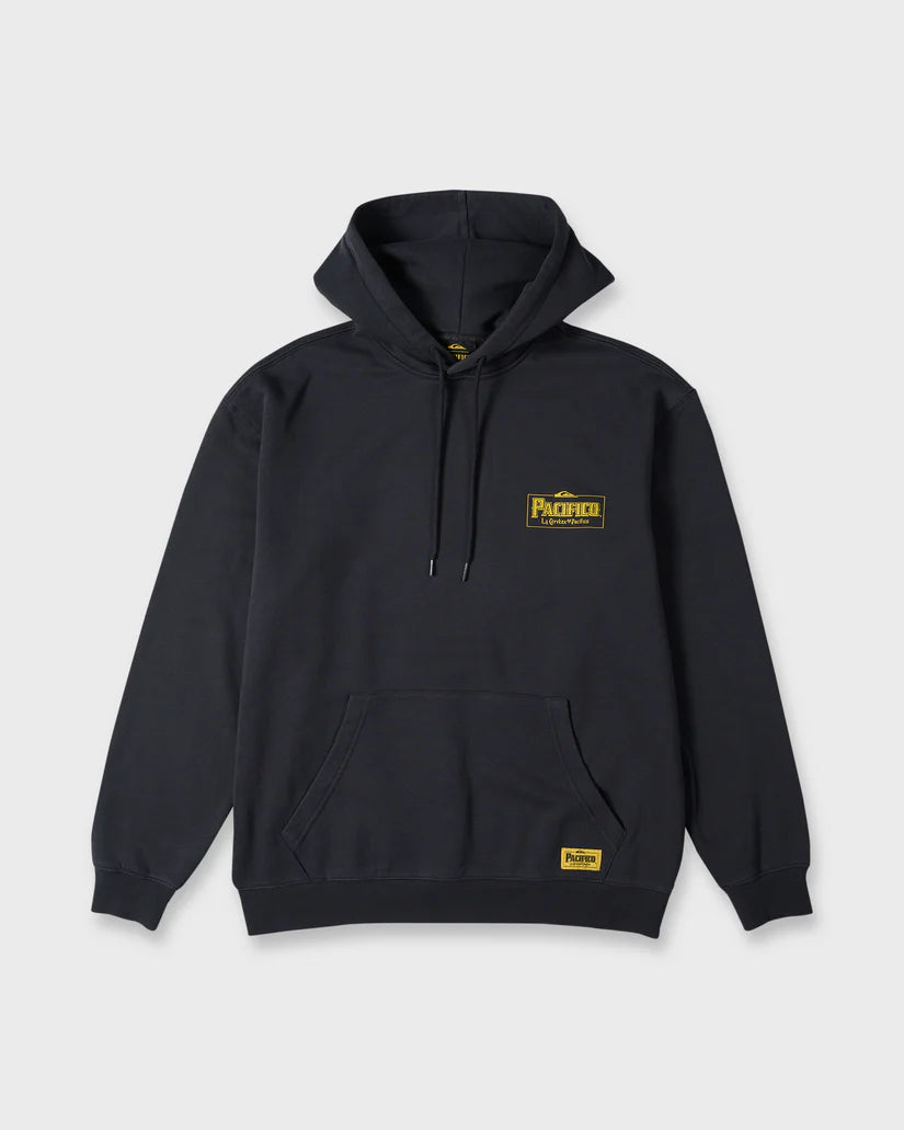 Quiksilver Pacifico Sayulita Cruising Pullover Hoodie Phantom Black