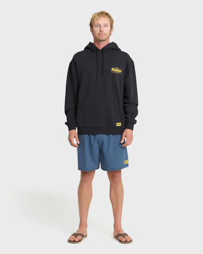 Quiksilver Pacifico Sayulita Cruising Pullover Hoodie Phantom Black