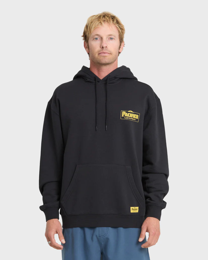 Quiksilver Pacifico Sayulita Cruising Pullover Hoodie Phantom Black